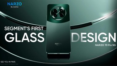 Realme NARZO 70 Pro 5G Unveiled With Industry-Leading Glass Design; Check Features and Specifications of New Realme NARZO Smartphone