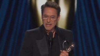 Oscars 2024: Robert Downey Jr Takes Home First Academy Award for Oppenheimer