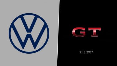 Volkswagen Teases To Launch New ‘GT’ Series Car in India on March 21 (Watch Teaser Video)