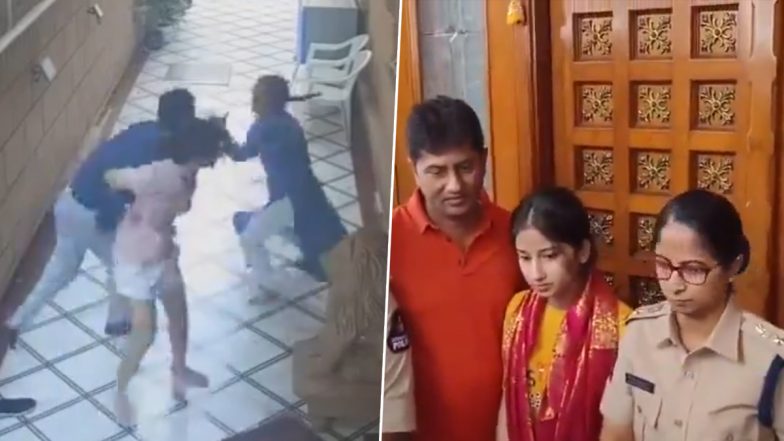 Hyderabad: Mother-Daughter Duo Fight Off Armed Robbers Who Entered Their Home in Begumpet, Honoured By Police After Video Goes Viral