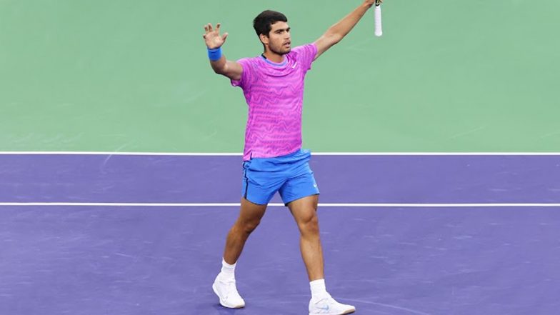 Carlos Alcaraz Rallies From Set Down After Three-Hour Rain Delay To End Jannik Sinner’s Winning Streak at Indian Wells Open 2024