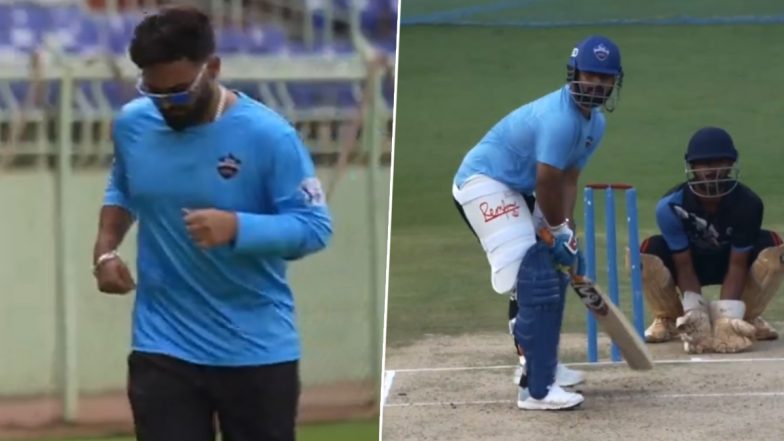 ‘Back To The Game I Love The Most’ Delhi Capitals Captain Rishabh Pant Shares Video of Training Hard As He Gears Up for Comeback in IPL 2024