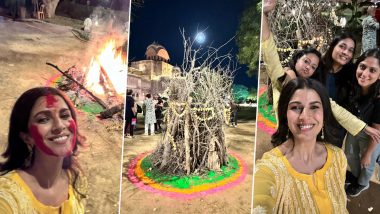 Holi 2024: Nimrat Kaur Celebrates the Festival of Colours With Friends, Shares Pics and Videos On Instagram