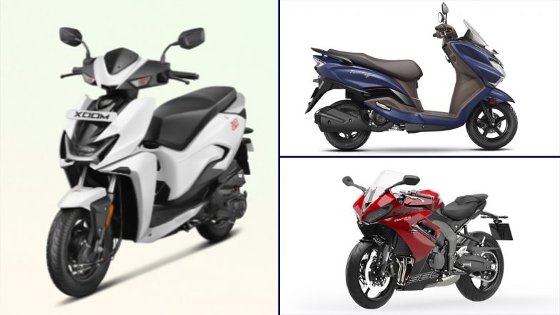 Bikes Launches in April 2024: From Ather Rizta To Triumph Daytona 660 and Suzuki Burgman Electric, Check Out List of Upcoming Bikes To Launch Next Month