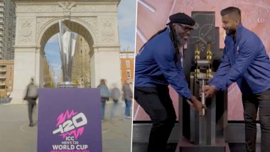 ICC Men’s T20 World Cup 2024 Trophy Tour Begins in New York