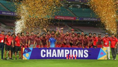 Nitish Rana Shines As DYP Red Beat Income Tax To Clinch DY Patil T20 Cup 2024 Title