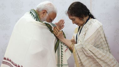 Prime Minister Narendra Modi Meets Actress Vyjayanthimala in Chennai After She Was Conferred With Padma Vibhushan (View Pics)