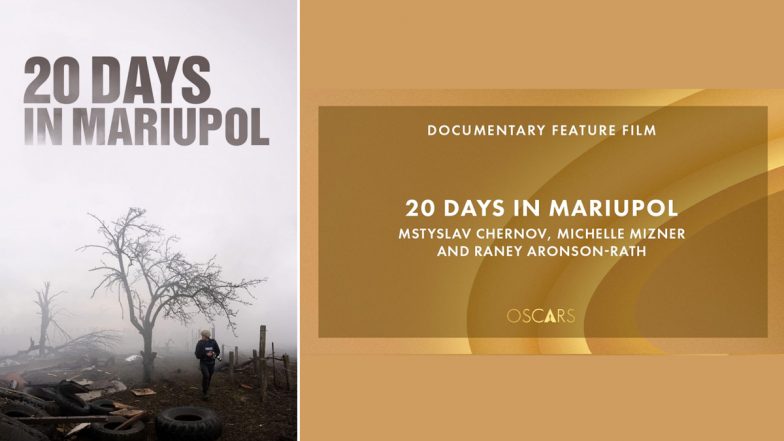 Oscars 2024: Mstyslav Chernov's 20 Days in Mariupol Wins Best Documentary Award - Vimarsana News