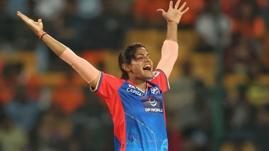 WPL 2024: Jess Jonassen, Radha Yadav’s Three-Wicket Haul Help Delhi Capitals Clinch 25-Run Win Over Gujarat Giants