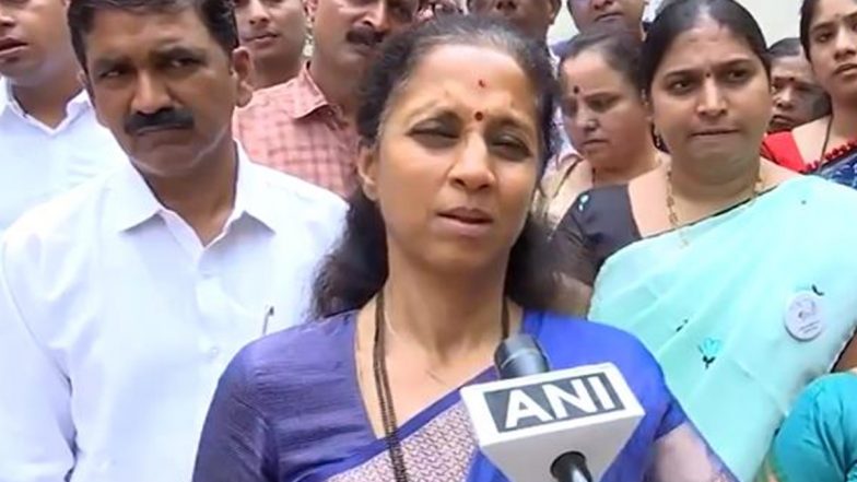 Supriya Sule Phone Hacked: NCP (SP) MP Says Her Phone and WhatsApp 'Hacked', Urges People Not to Call or Text Her