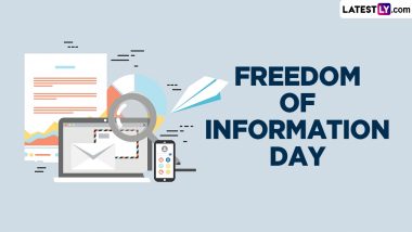 Freedom of Information Day 2024 Date & Origin: Everything To Know About the Day That Commemorates the Birth Anniversary of 4th US President James Madison