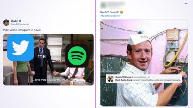 Facebook and Instagram Down: From Mark Zuckerberg to SpongeBob, Netizens Share Funny Memes and Jokes As Meta Platforms Face Outage; Check Hilarious Reactions