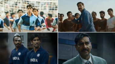 Maidaan Song 'Team India Hai Hum': Ajay Devgn and Music Maestro AR Rahman Team Up for Motivational Sports Anthem of the Year (Watch Video)