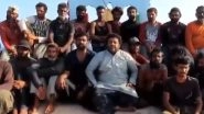 &lsquo;India Zindabad&rsquo;: Pakistani Sailors Raise Slogan After Being Rescued by Indian Navy From Somali Armed Pirates (Watch Video)