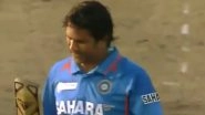 On This Day in 2012: Sachin Tendulkar Became First Cricketer to Score 100 International Centuries (Watch Video)