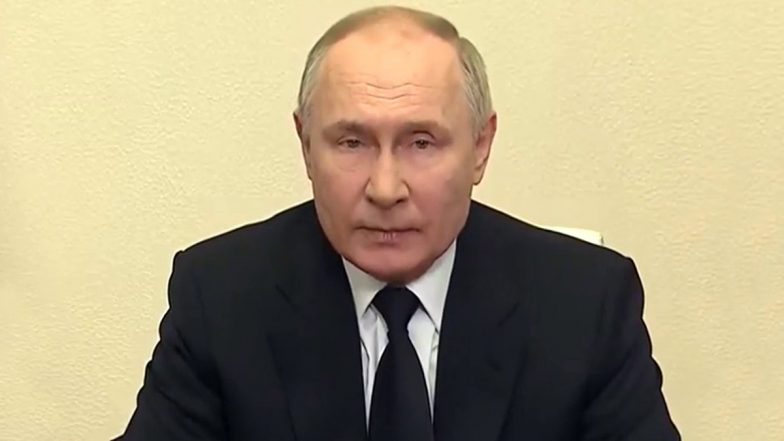 Moscow Terror Attack: Russian President Vladimir Putin Declares March 24 As National Mourning Day