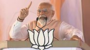 PM Modi in Karnataka: Brother-Sister Want To Take Away Property and Mangalsutra for Their Vote Bank, Won’t Allow It, Says Prime Minister Narendra Modi in Belagavi