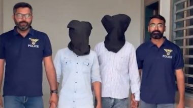 Gujarat University Clash: Two Arrested After Mob Attacks Foreign Students Over Namaz in Hostel (Watch Video)