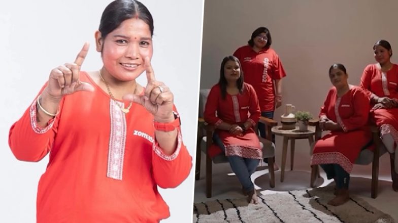 Zomato’s New Dress Code for Women: Food Delivery App Unveils New Dress Code for Female Delivery Personnel (See Pics)