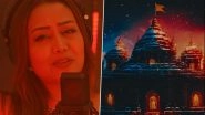 Neha Kakkar&rsquo;s Latest Track &lsquo;Bholenath&rsquo; Is Filled With Devotion and Swag; Makes a Perfect Addition to Your Maha Shivratri Playlist (Watch Video)