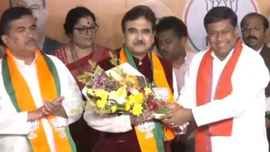 Abhijit Gangopadhyay Joins BJP: Former Calcutta High Court Judge Joins BJP Two Days After Resigning From Post (Watch Video)