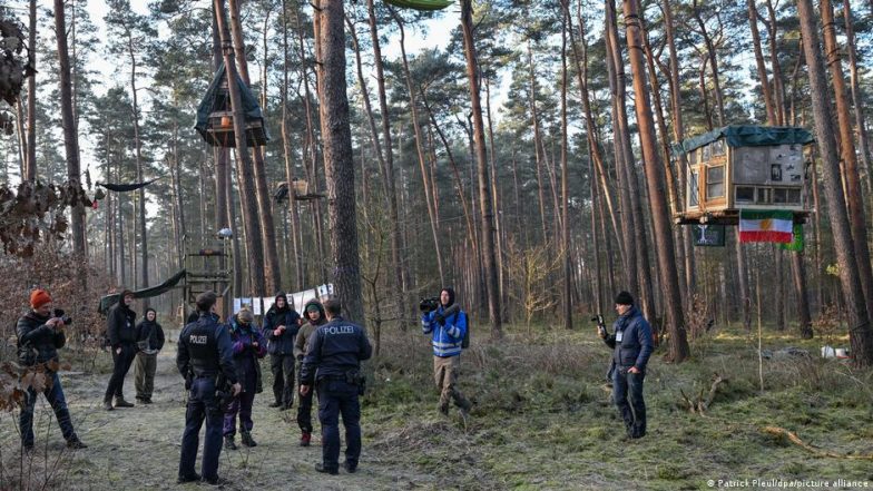 Germany: Tesla Plant Protesters to Spend Week in Forest