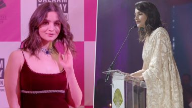 Alia Bhatt at Hope Gala! Actress Looks Fashionable As She Turns Host for the Event in London (Watch Video)