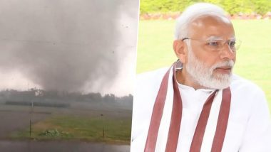 Storm in West Bengal: PM Narendra Modi Condoles Loss of Lives in Storm in Jalpaiguri, Asks Officials To Help Those Affected