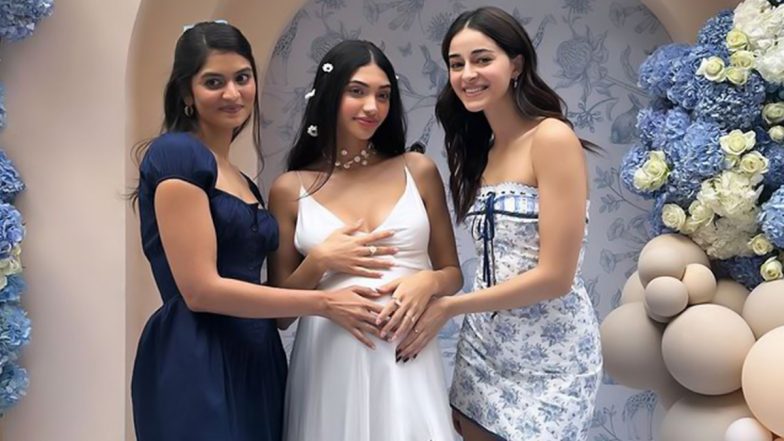 Alanna Panday FLAUNTS Her Pregnancy Glow in Inside Photo From Baby Shower Shared by Cousin Ananya Panday