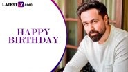 Emraan Hashmi Birthday: From &lsquo;Jhalak Dikhla Ja&rsquo; to &lsquo;Tu Hi Meri Shab Hai&rsquo;, 7 Evergreen Songs of the Actor That Prove His Films Have the Best Music