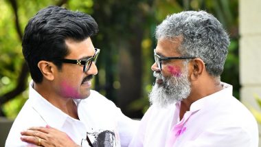 RC 17: Ram Charan CONFIRMS Reuniting With Director Sukumar for His Next Untitled Film, Shares a Candid Pic From Their Holi Celebration!