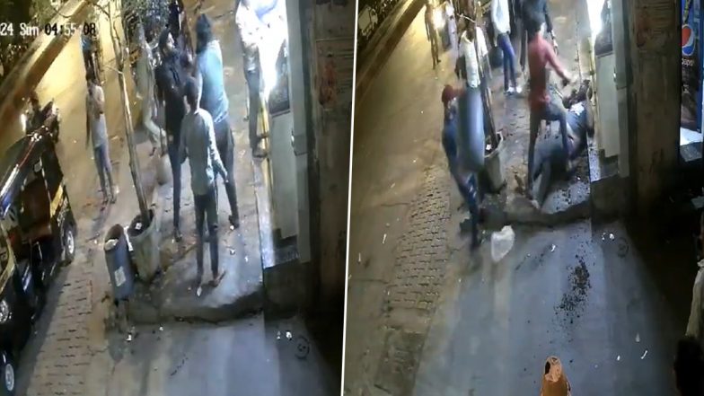 Mumbai: Retired Cop's Son Thrashed in Dharavi Over Old Enmity, Disturbing Video Surfaces