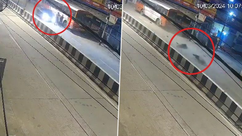 Gorakhpur Hit-and-Run Case: Two Killed, One Injured After Speeding Car Rams Into Them in Uttar Pradesh, Disturbing Video Surfaces