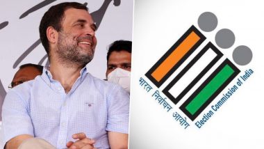 Rahul Gandhi's Jibes at PM Narendra Modi: EC Directs Congress Leader to Exercise Caution in Public Utterances Over 'Panauti' and 'Pickpocket' Remarks Against Prime Minister