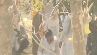 Mukhtar Ansari Laid to Rest: Burial Rituals of Gangster-Turned-Politician Performed at Kali Bagh Cemetery in Ghazipur (Watch Video)