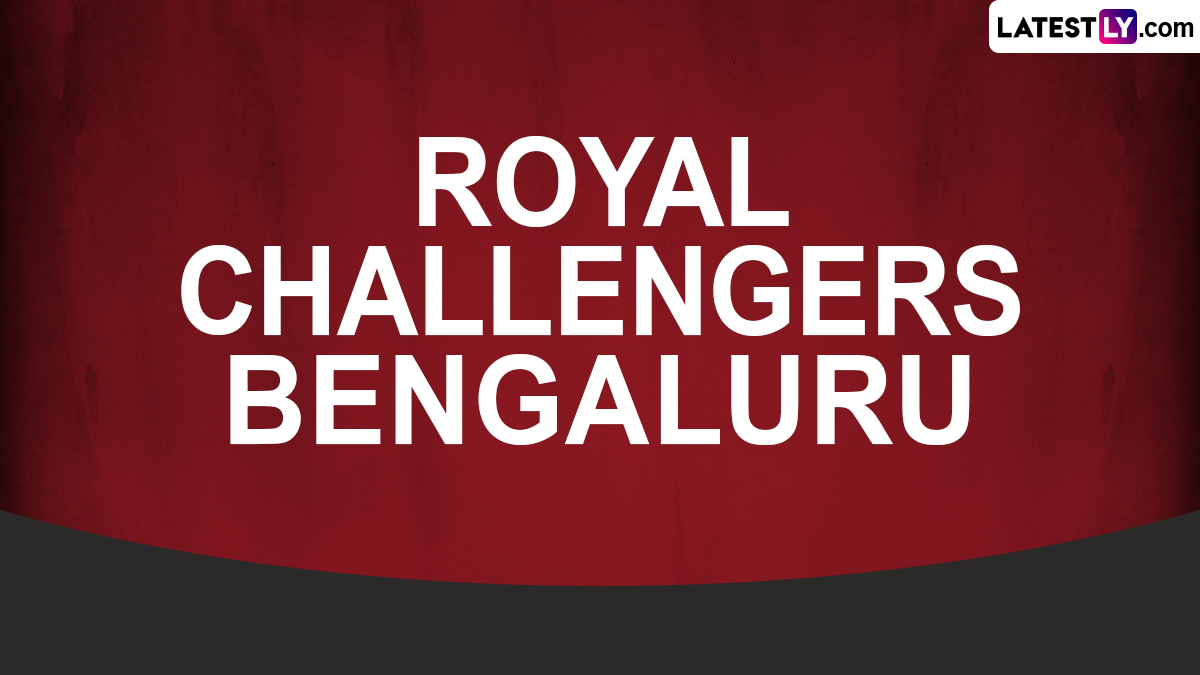 Cricket News Royal Challengers Bengaluru Full IPL 2024 Schedule PDF Download 🏏 LatestLY