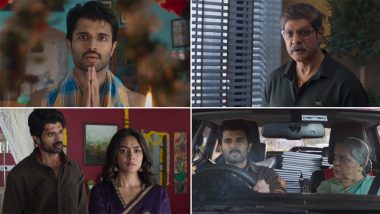 Family Star Trailer: Vijay Deverakonda Portrays an Ideal Man With Fiery Temper, Determined to Safeguard His Loved Ones at Any Cost (Watch Video)