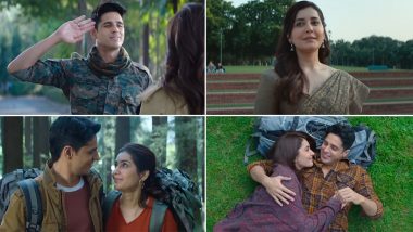 Yodha Song 'Tere Sang Ishq Hua': Sidharth Malhotra and Raashii Khanna's Love Ballad Sung By Arijit Singh and Neeti Mohan Will Soothe Your Soul (Watch Video)