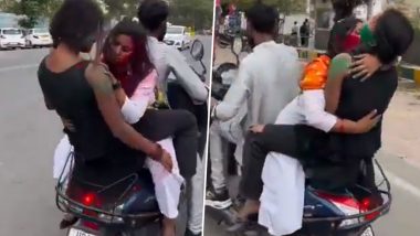 ‘Vulgar’ Reels on Scooter: Noida Traffic Police Slaps Another Penalty of Rs 47,500; FIR Lodged After Video Surfaces