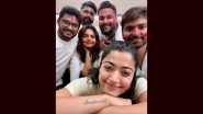 Holi 2024: Rashmika Mandanna Celebrates the Festival With Her Team at Work, Netizen Says &lsquo;Missing Vijay Deverakonda&rsquo; (View Pics)
