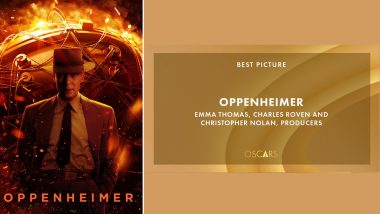 Oscars 2024: Cillian Murphy and Robert Downey Jr Starrer Biopic Film Oppenheimer Wins Best Picture Award