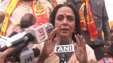 Lok Sabha Election 2024: BJP-Led NDA Will Cross 400 Seats in General Elections, Says Hema Malini (Watch Video)