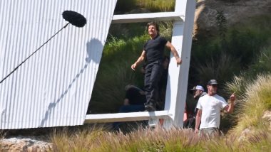 Tom Cruise Shoots on Top of Hollywood Sign; Photos Of Mission Impossible Actor's New Stunt Go Viral! (View Pics)