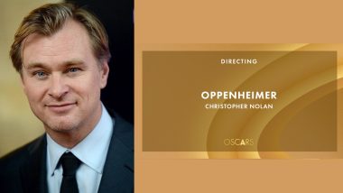 Oscars 2024: Christopher Nolan Takes Home First Oscar as Best Director for Oppenheimer