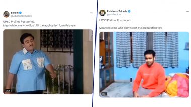 UPSC Prelims 2024 Exam Postponed: 'Unprepared' Candidates Flood X With Funny Memes to Celebrate Postponement