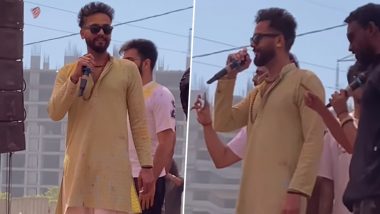 Holi 2024: Elvish Yadav Reaches Surat To Celebrate With Fans After His Bail in Snake Venom Case; Crowd Cheers for Bigg Boss OTT 2 Star (Watch Video)