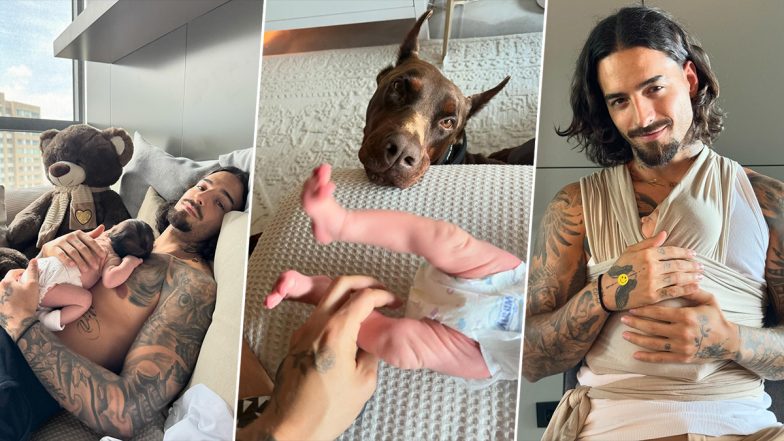 Maluma Shares Heartwarming Photos With Newborn Daughter Paris; Singer Calls Fatherhood As the ‘Best’ Experience