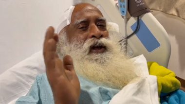 Sadhguru Jaggi Vasudev Health Update: Spiritual Leader Undergoes Emergency Brain Surgery After ‘Life-Threatening Situation’, Recovering Well, Says Hospital