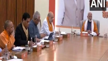 India News | PM Modi Chairs Central Election Committee Meeting in Delhi to Finalise First List of Candidates for Lok Sabha Polls