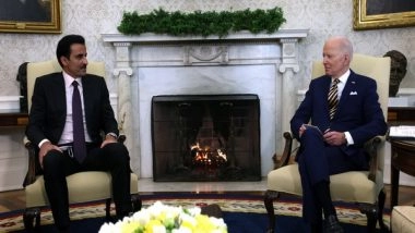 World News | Biden, Qatari Leader Urge Ceasefire After Gaza Tragedy; Emphasise Humanitarian Aid, Hostage Release Deal